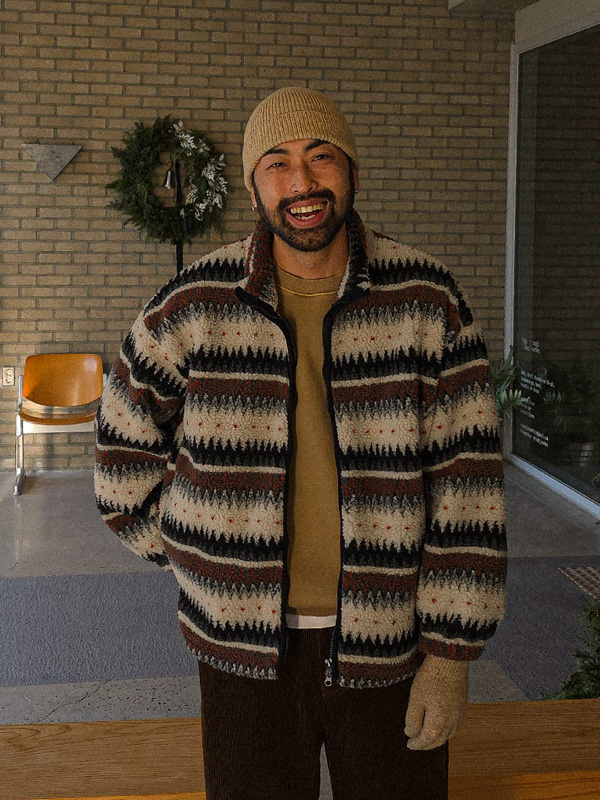 비트리아 ノルディック 양털집업