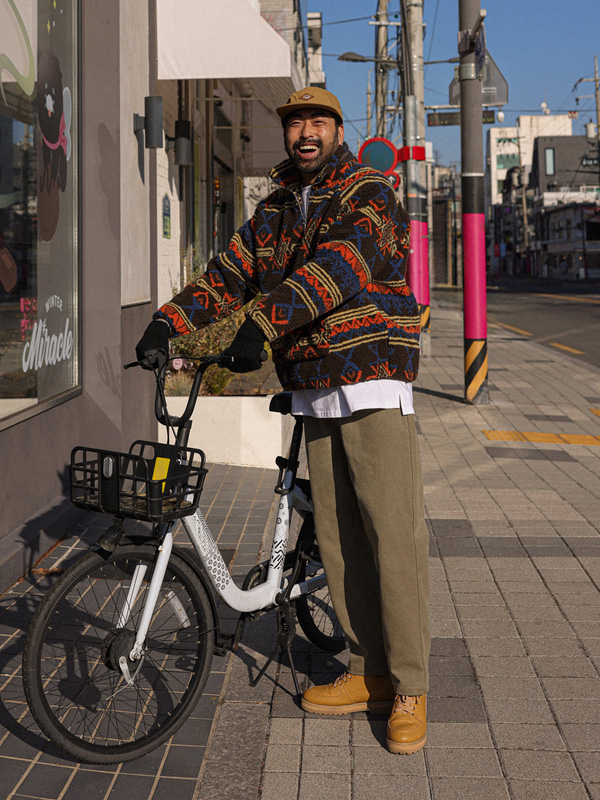 (XL-6XL)<BR>하타이 ウール アノラック