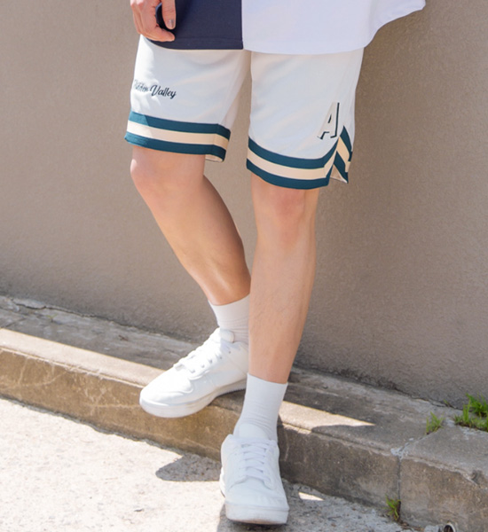 <br><font color="#fd0303">[365SALE]</font><br><font color="#2046a7">★교환/반품불가★</font><br>NHC_HWYS:살두스 A刺繍 트레이닝반바지★