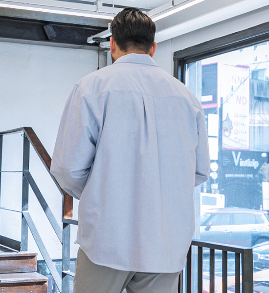 (L-5XL)<br>시티보이 オックスフォード シャツ<BR><B><FONT COLOR="#ff4800">[追加割引]</FONT></B>