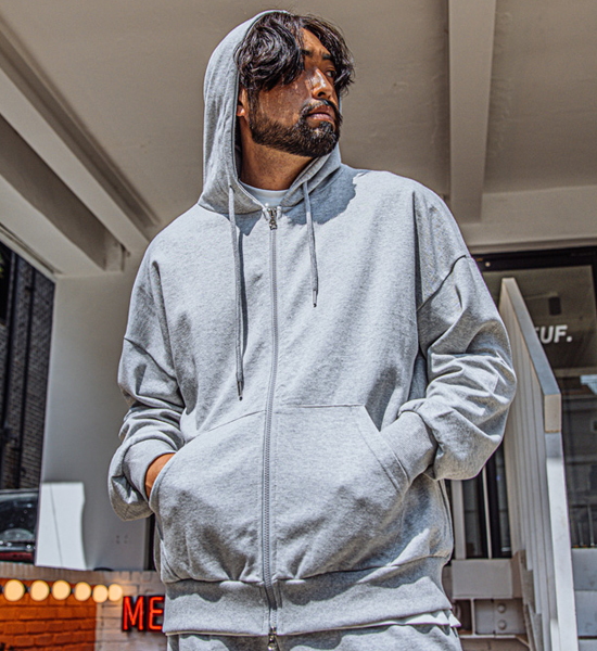 (XL-6XL)<BR>츠포드 フードジップアップ