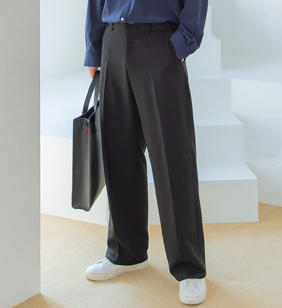 (L-6XL)<BR>아그라 와이드슬랙스