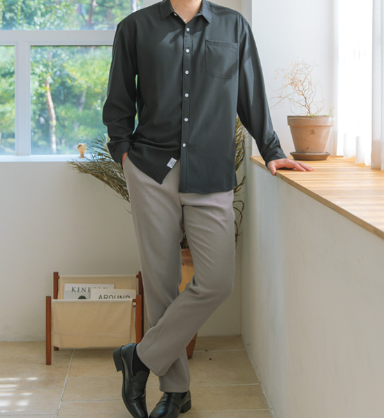 (M-6XL)<br>글리보 リンクルフリー スパンデックスシャツ<BR><B><FONT COLOR="#ff4800">[追加割引]</FONT></B>