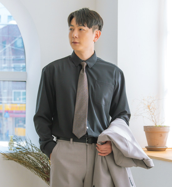 (M-6XL)<br>글리보 リンクルフリー スパンデックスシャツ<BR><B><FONT COLOR="#ff4800">[追加割引]</FONT></B>