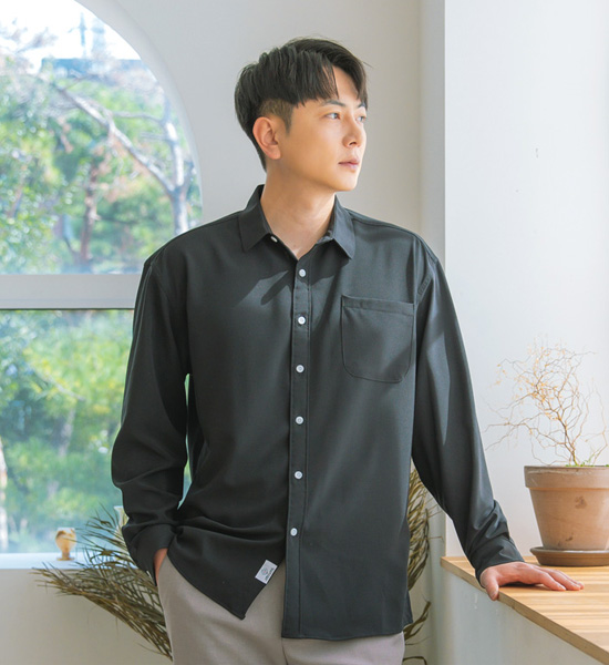 (M-6XL)<br>글리보 リンクルフリー スパンデックスシャツ<BR><B><FONT COLOR="#ff4800">[追加割引]</FONT></B>
