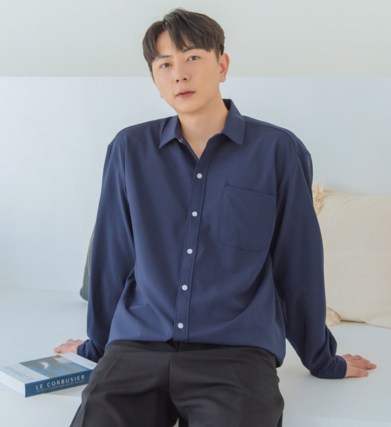 (M-6XL)<br>글리보 リンクルフリー スパンデックスシャツ<BR><B><FONT COLOR="#ff4800">[追加割引]</FONT></B>