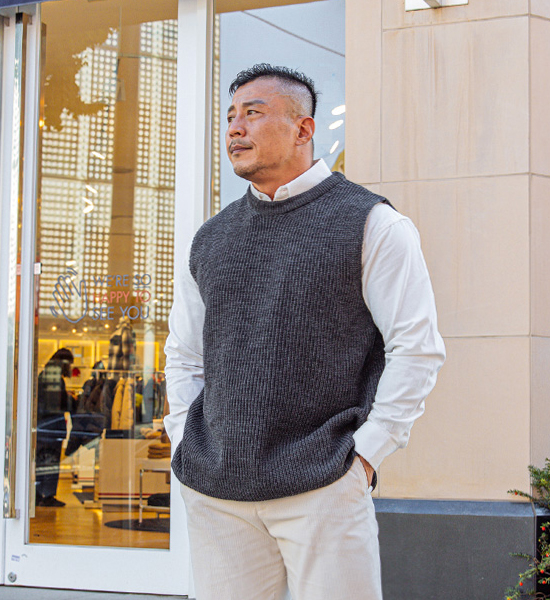 (L-5XL)<BR>루스티 ベスト