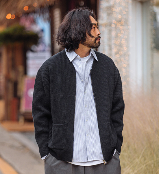 (XL-6XL)<BR>비반트 ニットカーディガン