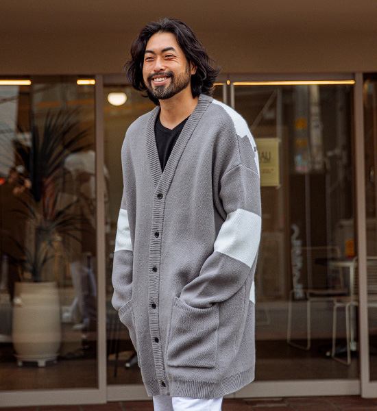 (XL-6XL)<BR>타리하 해골 カーディガン