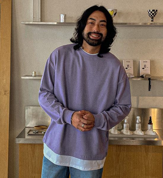 (L-6XL)<br>린멋  長袖Tシャツ