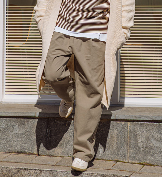 (L-5XL)<BR>카스코 ワイドバンディングパンツ <br><font color="#098a09"><B>長さを選択 (基本的な,ロング+10cm)</B></font>