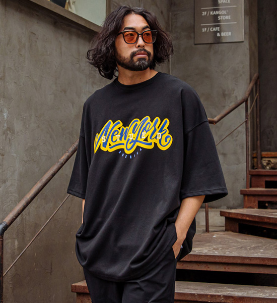 (XL-6XL)<br>뉴도르 パッチ 半そでティー T233