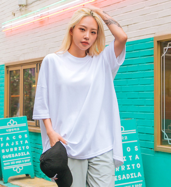 (XL~6XL)<br>피블스반팔티