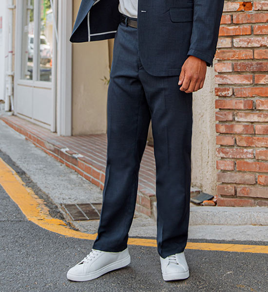 (L~5XL)<BR>브라이언 バンディングスラックス