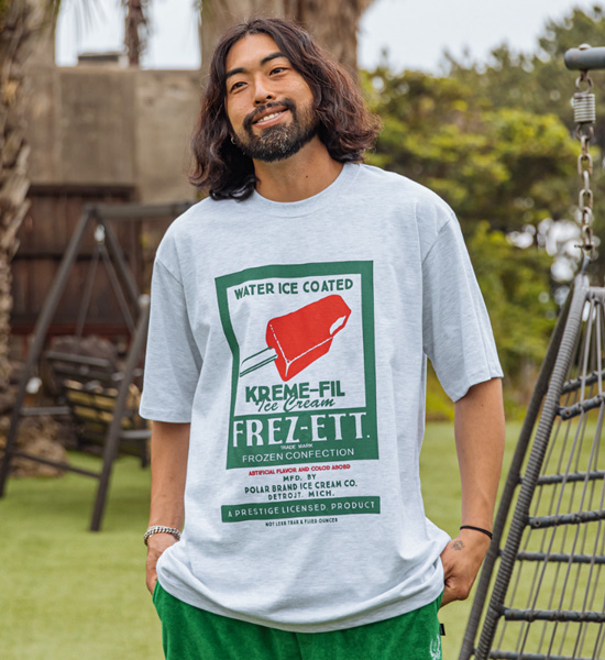 (L~5XL)<br>아이스코코 半そでティー