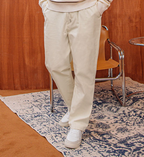 (S-2XL)<br>테이큰 バンディングパンツ <br><font color="#098a09"><B>長さを選択 (基本的な,ロング+10cm)</B></font>