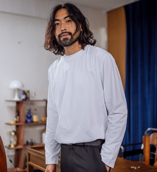 (M-6XL)<br>코스턴 機能性 長袖Tシャツ<BR><B><FONT COLOR="#ff4800">[追加割引]</FONT></B><br><font color="#098a09"><B>長さを選択 (基本的な,ロング+6cm)</B></font>