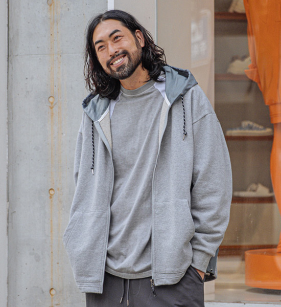 (XL~4XL)<BR>샌드스 フードジップアップ