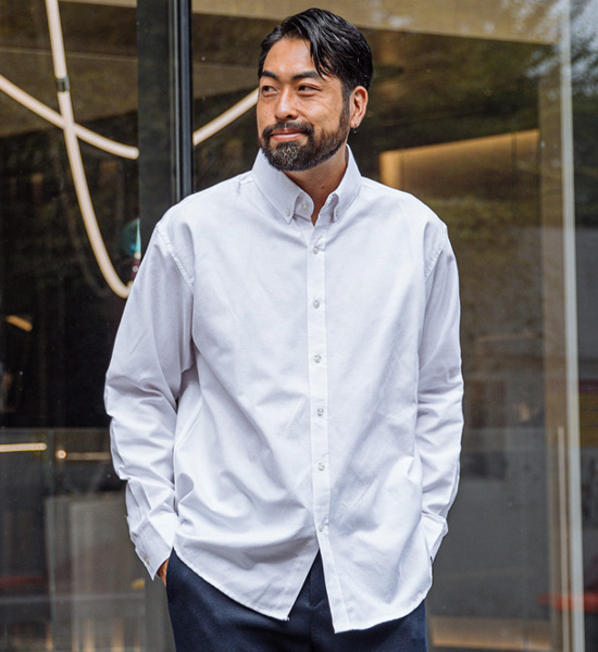 (L~4XL)<br>쿰두 オックスフォード シャツ 54