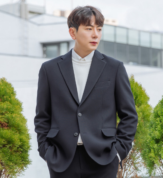 (M-6XL)<BR>카라스코 정장자켓