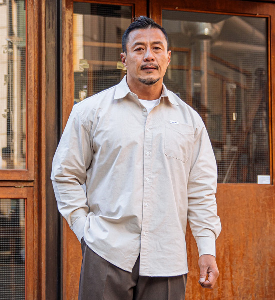(L-5XL)<br>시티보이 オックスフォード シャツ<BR><B><FONT COLOR="#ff4800">[追加割引]</FONT></B>
