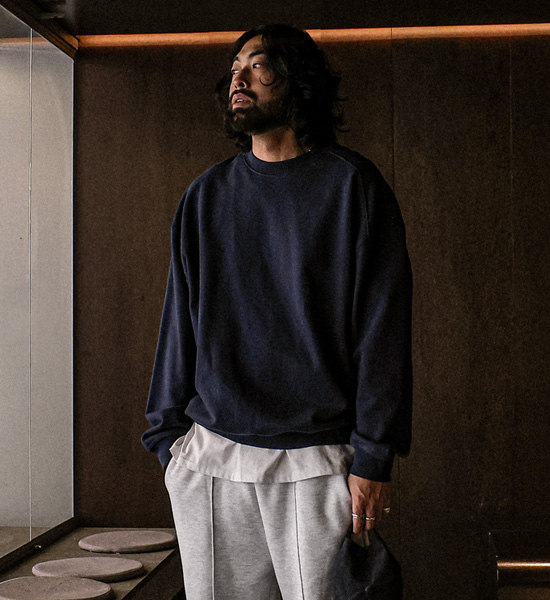 <br>(XL-6XL)<br>마프라 起毛マンツーマンTシャツ