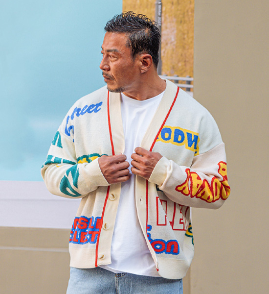 (XL-6XL)<BR>딕턴 カーディガン