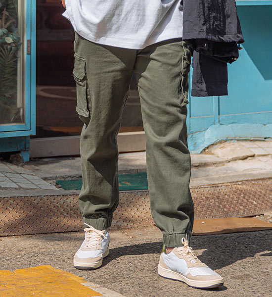 (S-5XL)<BR>벨지스 ジョガーバンディングパンツ