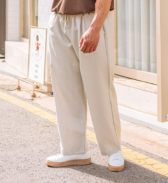(L-5XL)<BR>카루소 広範囲 バンディングパンツ <br><font color=