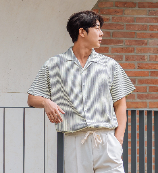 (XL-5XL)<br>타마루 半袖シャツ