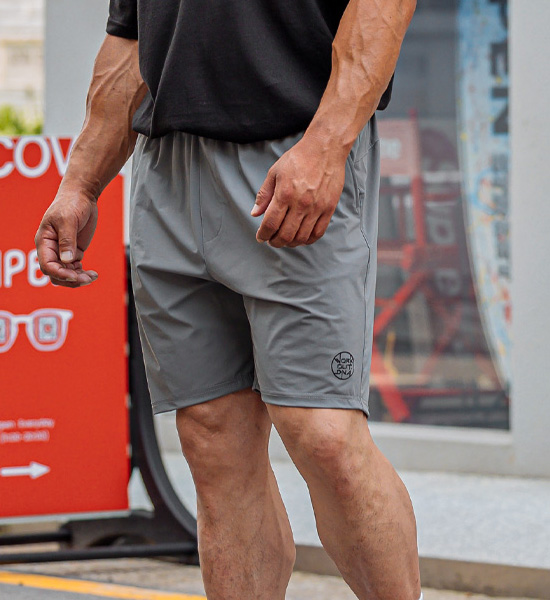(L-6XL)<BR>보카도니 실리콘패치<br>쿨링 バンディング半ズボン<br><font color="#072c81"><B>[ W.DNA ]</B></font>