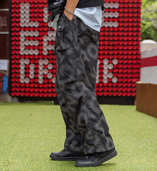 (L~6XL)<BR>상가한 バンディングカーゴパンツ QM0060