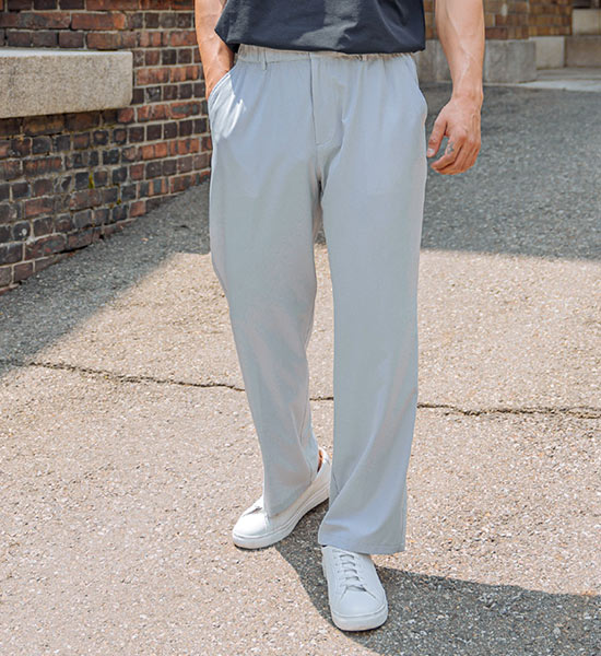(L-6XL)<BR>아부르카 ウエストコントロール クーリングバンディングパンツ<br>(標準フィット/ワイドフィット)<br><font color=
