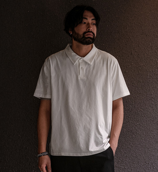 (M-6XL)<br>아키사그 半袖襟Tシャツ <br><font color="#098a09"><B>長さを選択 (基本的な,ロング+6cm)</B></font>