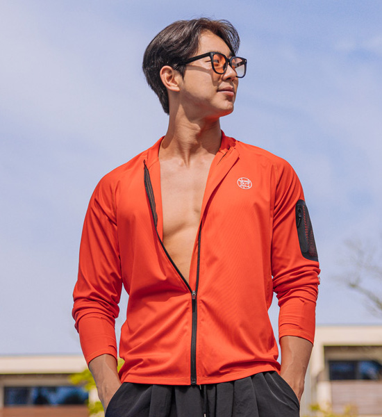 (L~5XL)<BR>니카시오 ジップアップ<br><font color=