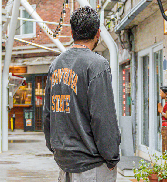 (L-5XL)<br>라고나이 長袖Tシャツ