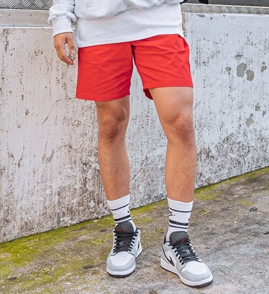 (L-6XL)<BR>사타카나 バンディング半ズボン