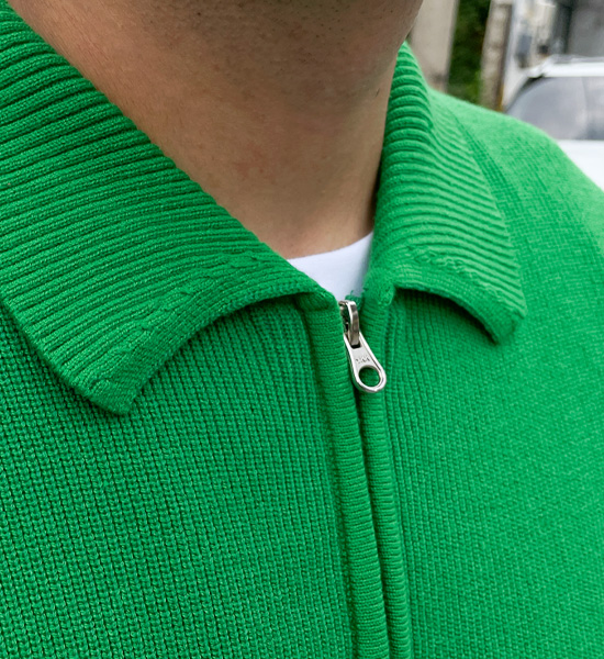 (XL-6XL)<BR>코앗 ニットジップアップ