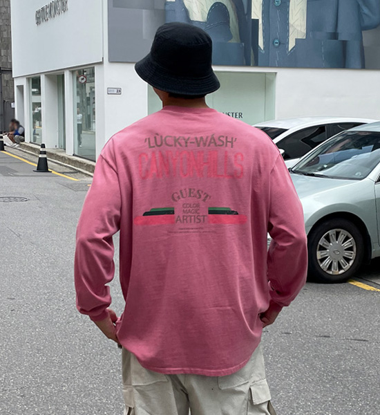 (XL-6XL)<br>캐니힐 長袖Tシャツ