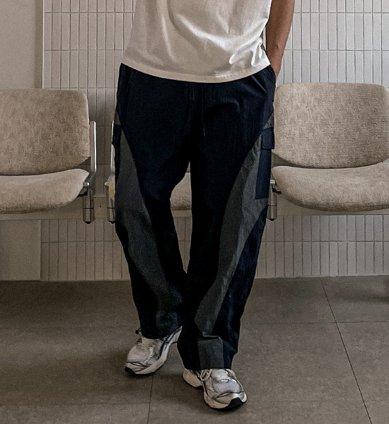(XL-6XL)<BR>아바론 カーゴバンディングパンツ