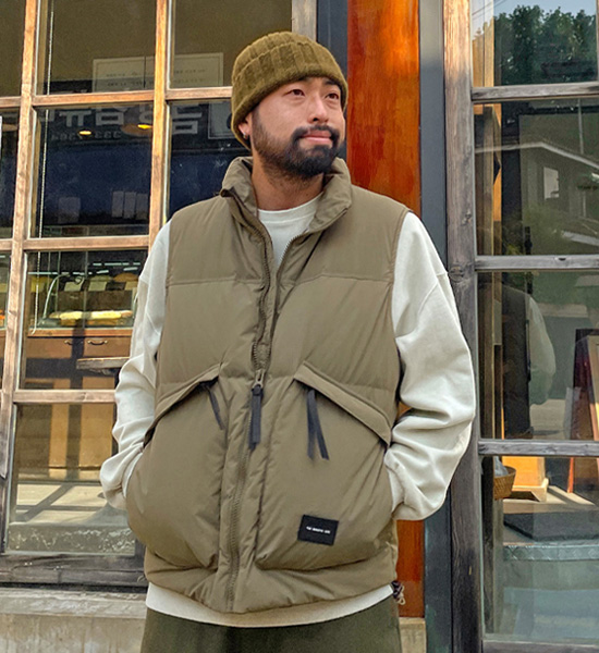 (L-5XL)<BR>리그너 パディングベスト