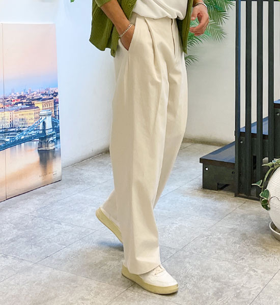 (M-5XL)<BR>카스터 バックバンディング 綿パンツ