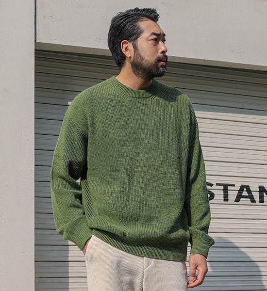 (XL-6XL)<br>블러프 ラウンドニット