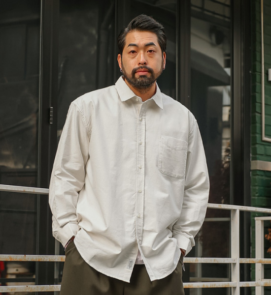 (XL-6XL)<br>타르노프 オックスフォード 柄のないシャツ<BR><B><FONT COLOR="#ff4800">[追加割引]</FONT></B>