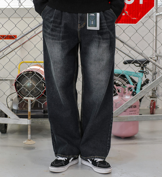 (XL-5XL)<BR>시피오 セミワイドフィット デニムパンツ 9311