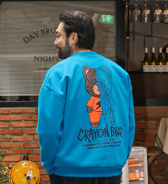 (XL-6XL)<BR>크레용곰 マンツーマン