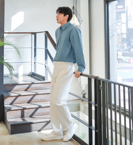 (XL-6XL)<BR>파키릭 標準フィット 치노밴딩팬츠