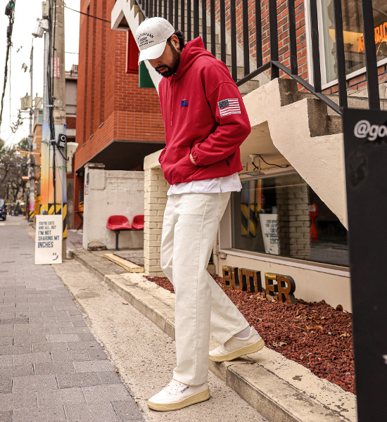 (3XL-6XL)<BR>쿠시먼 フードティーシャツ