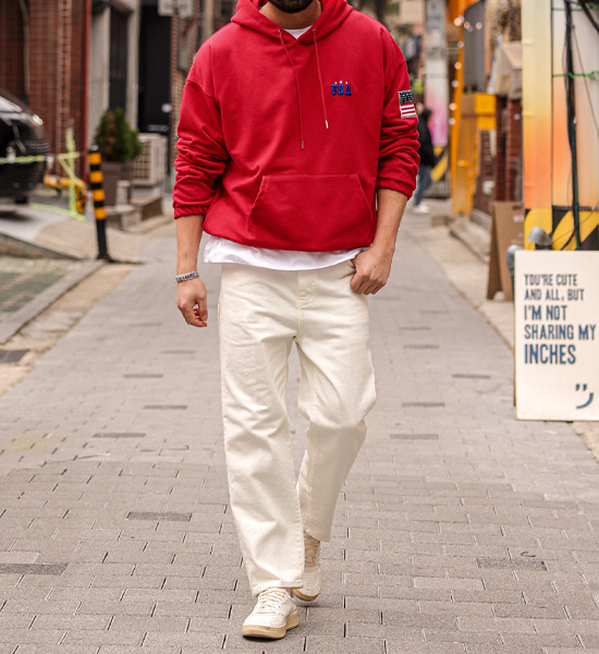 (3XL-6XL)<BR>쿠시먼 フードティーシャツ
