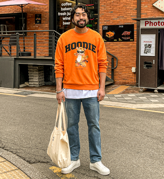(L-5XL)<BR>탄슬리 マンツーマン